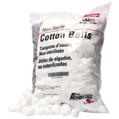 Pro Advantage® Cotton Balls, Medium (Bag 2000 pcs)