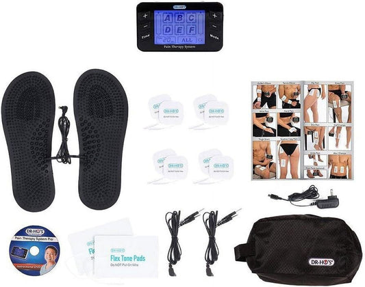 Professional DR-HO'S Pain Relieve Therapy System Unit (Black) Body Relief Kit