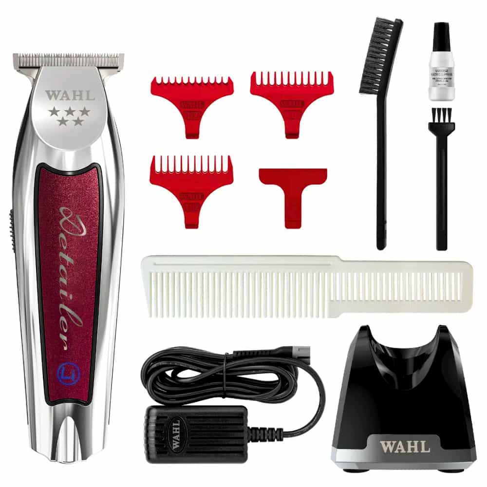 Professional cordless hair trimmer