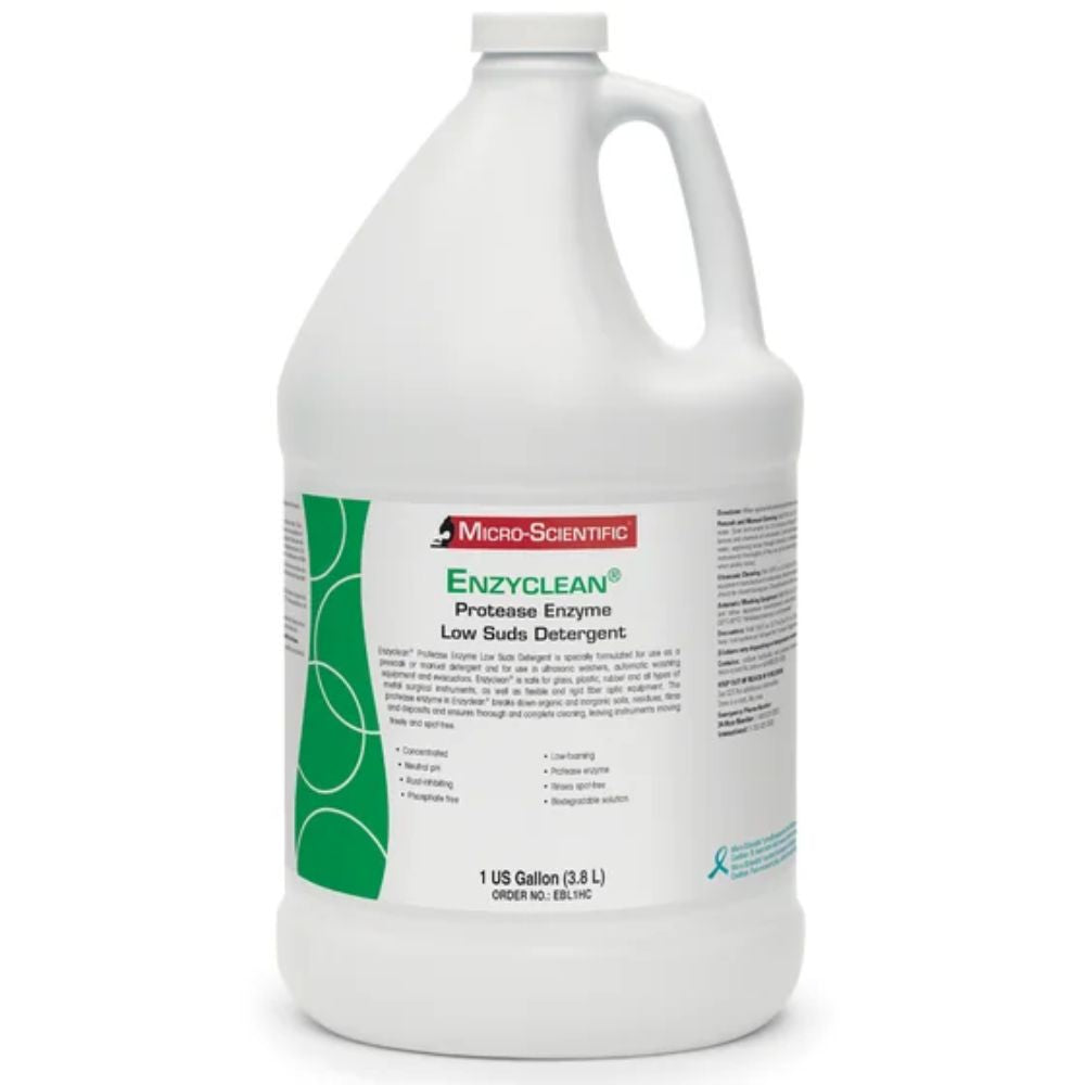 Enzyclean® Protease Enzyme Instrument Cleaner, Low Suds, 1 Gal
