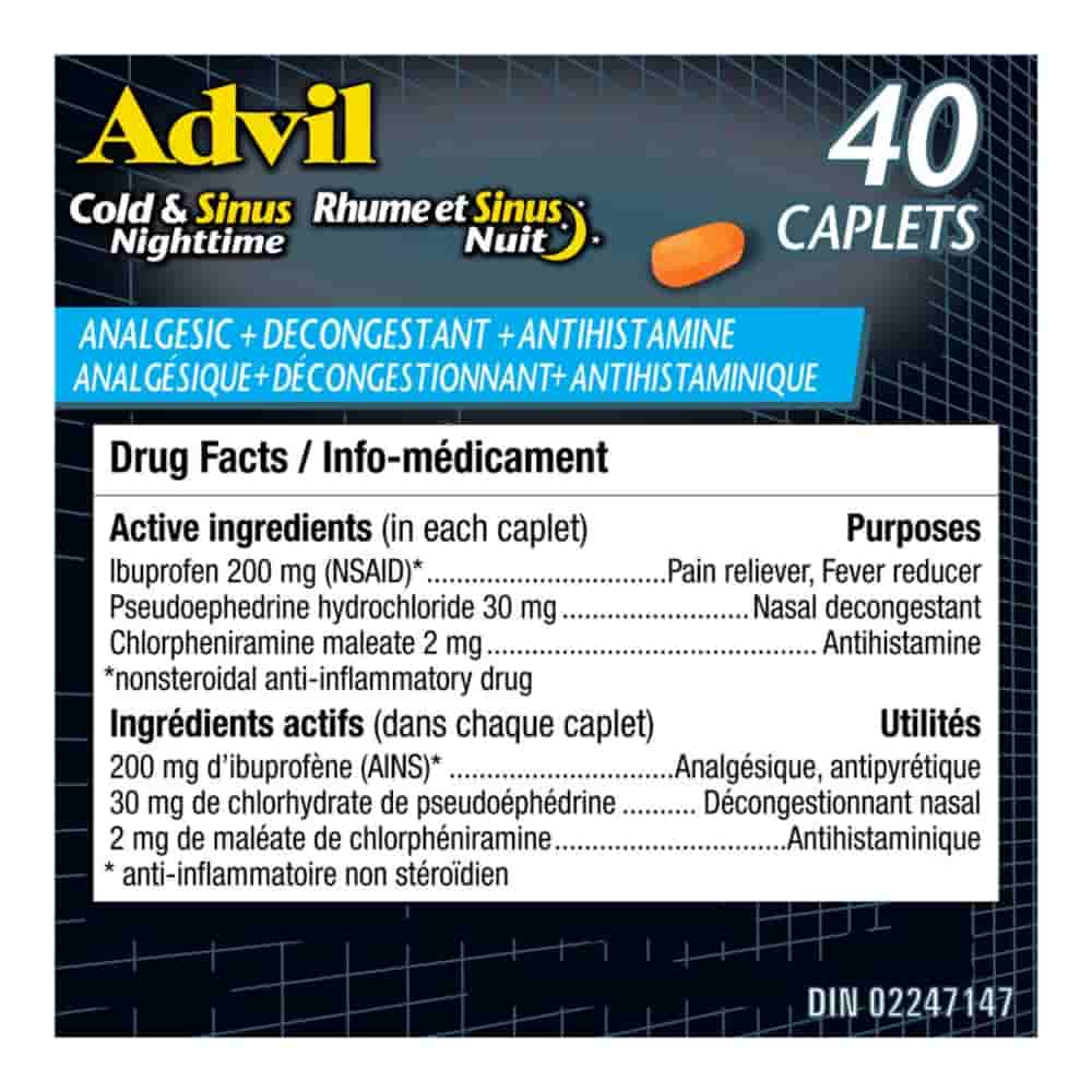 Pseudoephedrine nasal decongestant