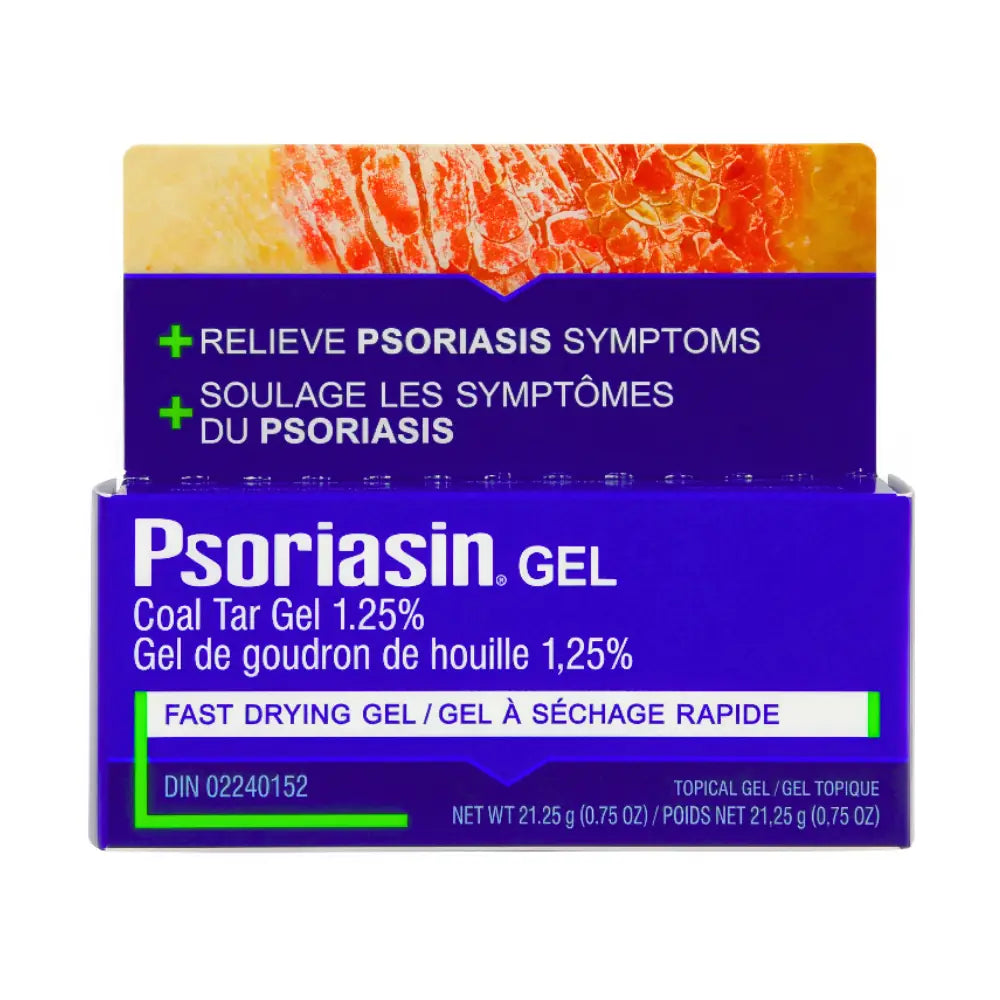 Psoriasin Coal Tar Gel 1.25% 21.25g (Per Each)