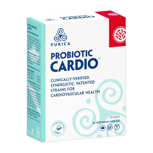 Purica Probiotic Cardio Support (Box 30 Caplets)