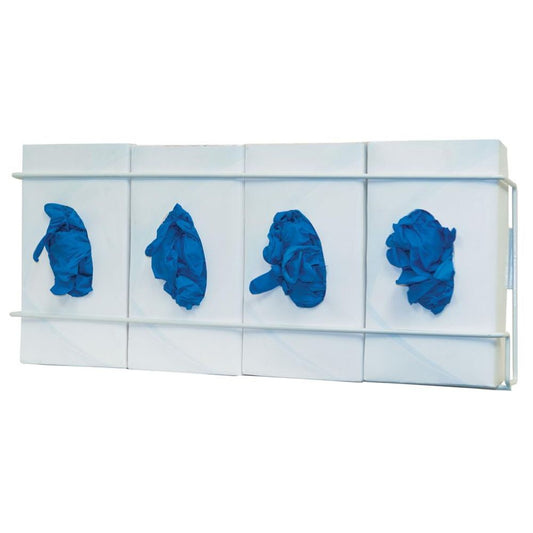Bowman® Coated Wire Glove Box Dispensers, Quad