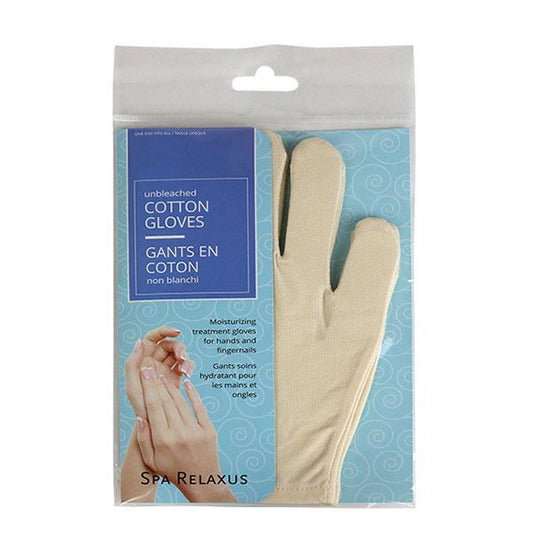 RELAXUS NATURAL COTTON GLOVESRELAXUS NATURAL COTTON GLOVES