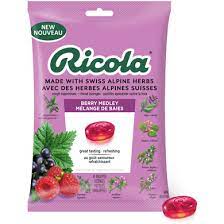 RICOLA COUGH DROP BERRY MEDLEYRICOLA COUGH DROP BERRY MEDLEY