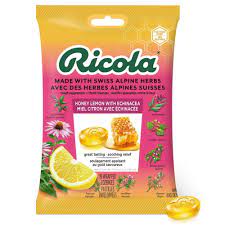 RICOLA COUGH DROP ECHINACEA HONEY LEMON 75GRICOLA COUGH DROP ECHINACEA HONEY LEMON 75G