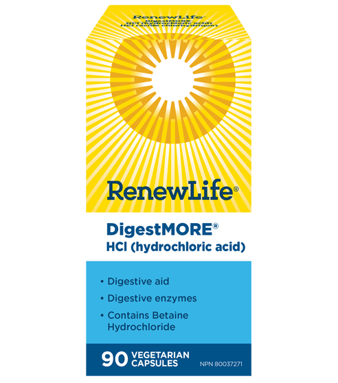 Renew Life®: DigestMORE HCI