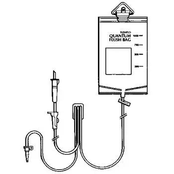 Cs/30 Flexiflo Quantum Pump Set W/ Piercing Pin And Flush Bag (Non-Returnable)