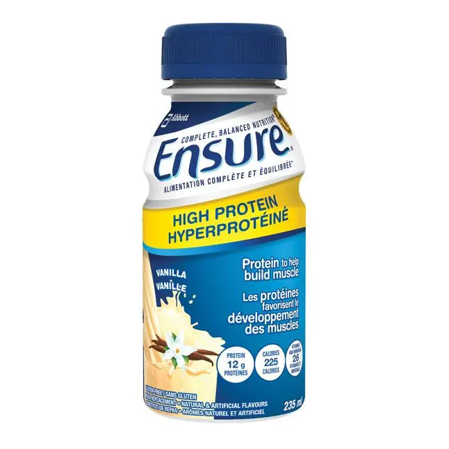 Cs/4Pk (6/Pk) Ensure Hi Prtn Strawberry 235Ml Bottle (Non-Returnable)
