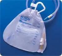 Bedside Drainage Bag 2000ml, Anti-Reflux Valve - Ea/1
