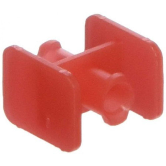 PharmaSystems® Rapid Fill Connector, Luer Lock to Luer Lock, Red