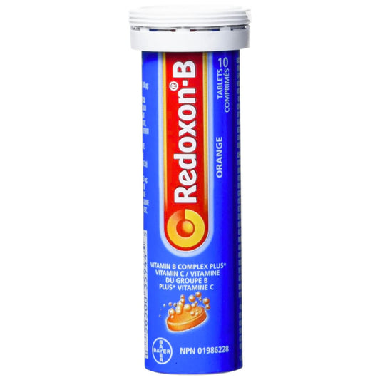 Redoxon Vitamin B Complex Plus Orange Flavored 10s