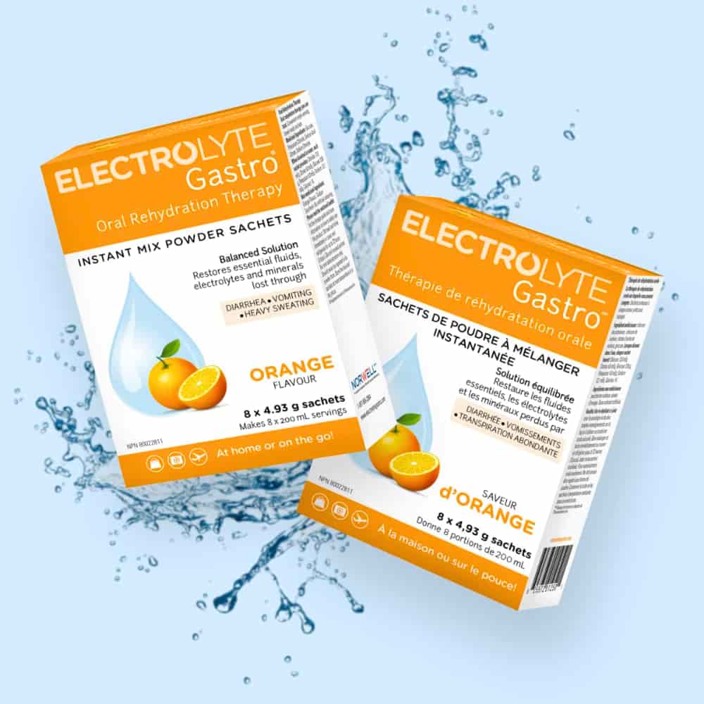 Restore body fluids and minerals