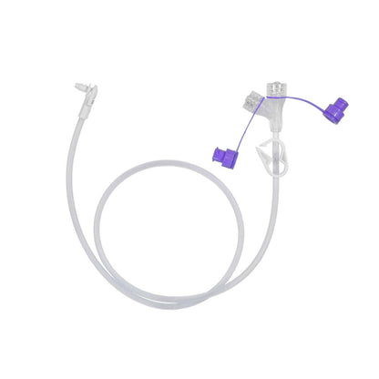 Reusable single patient extension set