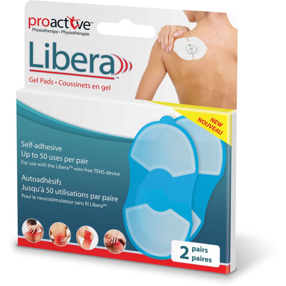 TENS Self Adhesive Gel Electrodes - Libera™ (Pkg 2 pair)