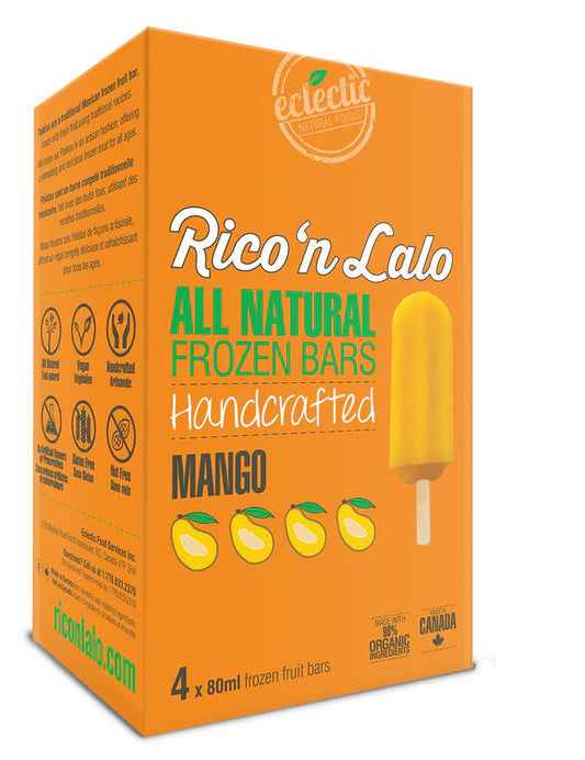 Rico 'n Lalo: All Natural Frozen Fruit Bars