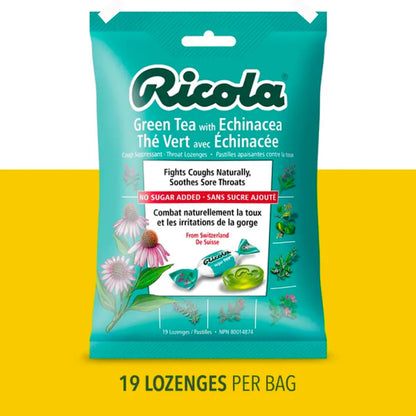 Ricola Green Tea with Echinacea Throat Lozenges Canada