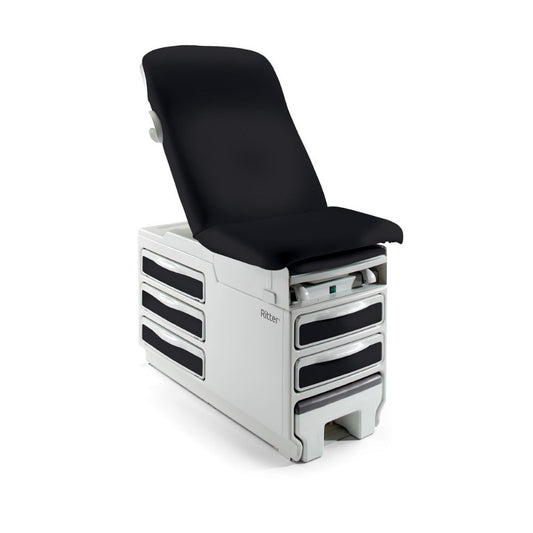 Ritter® 204 Manual Examination Table, Obsidian Black