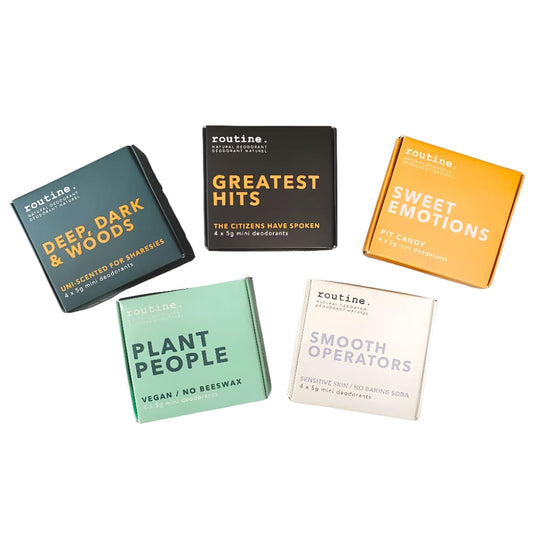 Routine: Deodorant Minis Kits