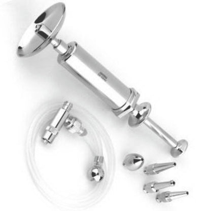 Rubber tubing ear syringe