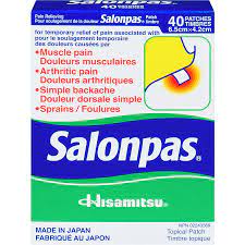 SALONPAS PAIN RELIEF 40 PATCHESSALONPAS PAIN RELIEF 40 PATCHES