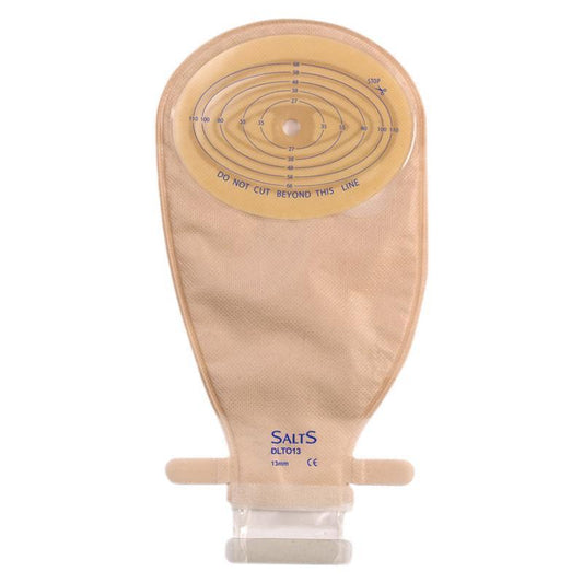 Confidence 1-Piece Comfort Drainable Pouch, Cut-To-Fit 13mm - 110mm - Box Of 30