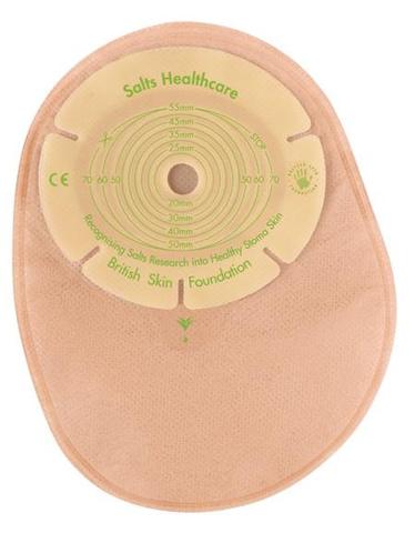 Confidence Natural With Aloe 1-Piece Closed Transparent Pouch, Cut-To-Fit Up To 70mm - Box Of 30