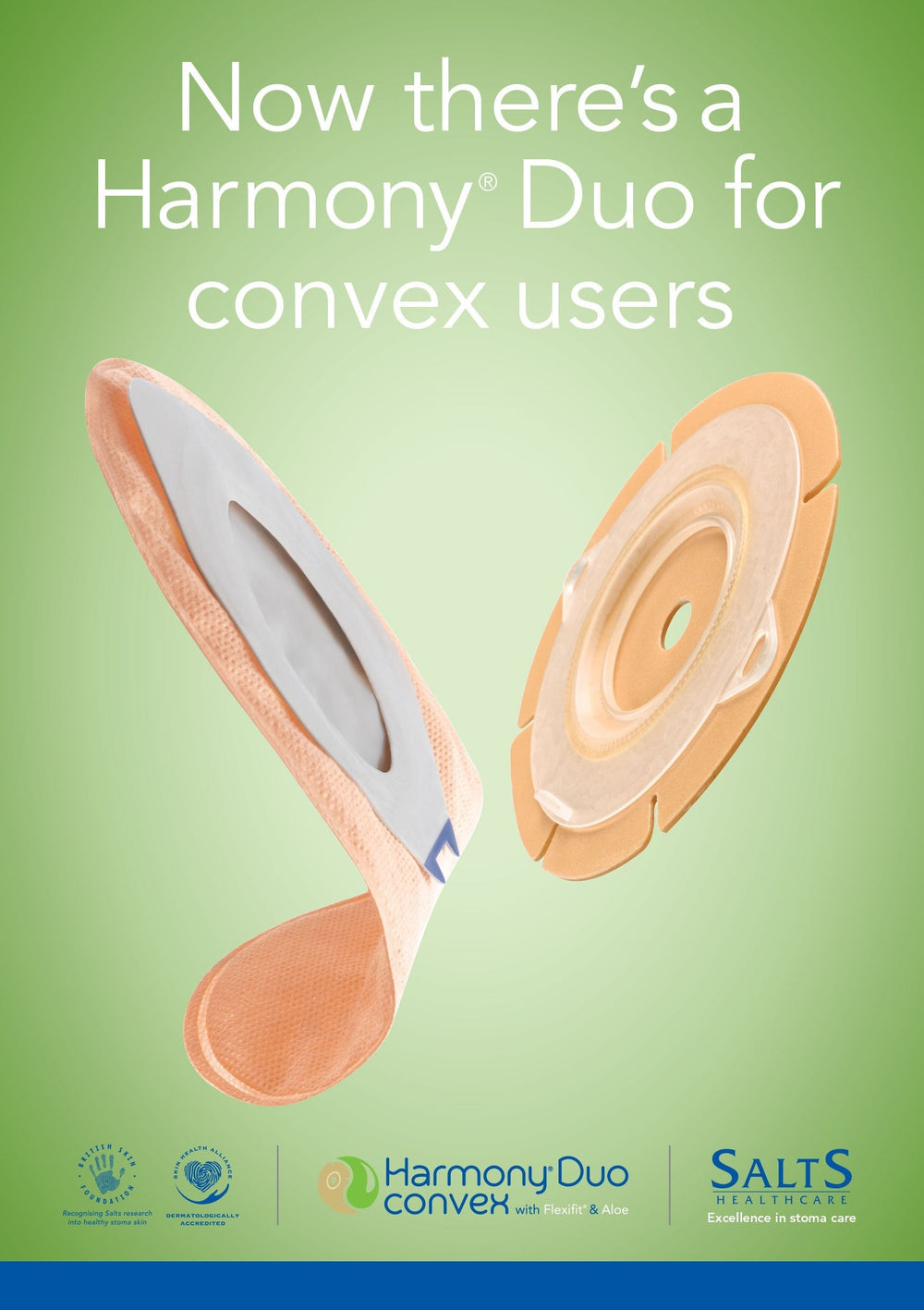 Harmony Duo Convex Flange, Fits Pouches 1350, Precut 25mm - Box Of 5