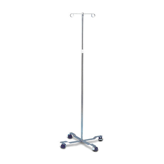I.V.  Stand - 2 Hook Adjustable (REF# 775-751)
