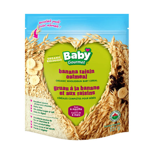 Baby Gourmet Infant Cereal Banana Raisin