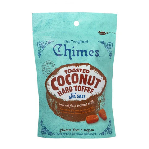 Chimes Toasted Coconut Hard Toffee with Sea Salt