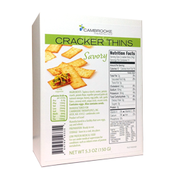 Cambrooke Savory Cracker Thins