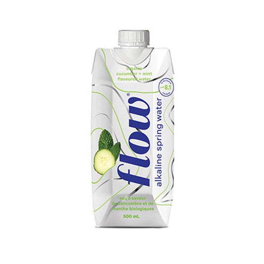 Flow Alkaline Spring Water - Cucumber & Mint