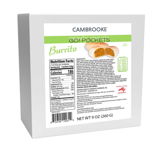 Cambrooke Go! Pockets Burrito *S/O