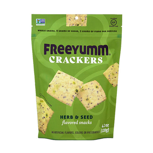 Freeyumm Crackers Herb & Seed