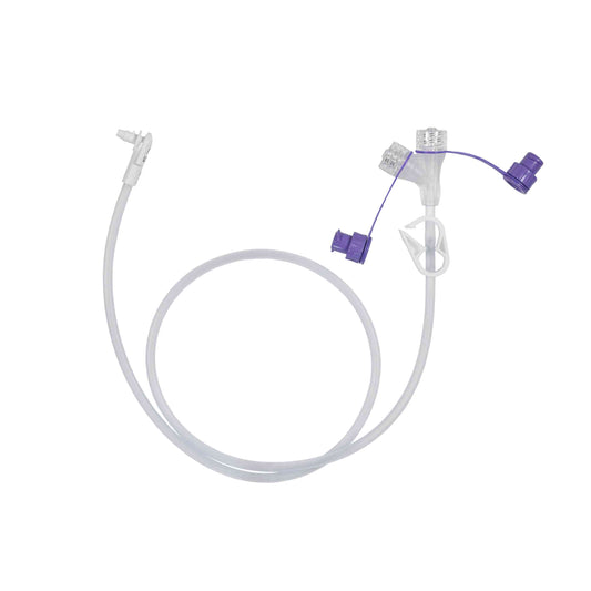 ENFit* Mic Secur-Lok Extension Set 24" Continuous w/ ENFIT Connectors (REF #0141-24)