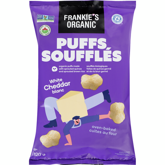 Frankie's Organics White Cheddar Puffs