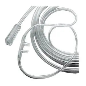 Cs/50 Salter Labs Conventional Style Cannula With 7ft Supply Tube,Smooth Bore,Made Of So Ft Material,For Flow Up To 6 Lpm,With Non_Flared Tips