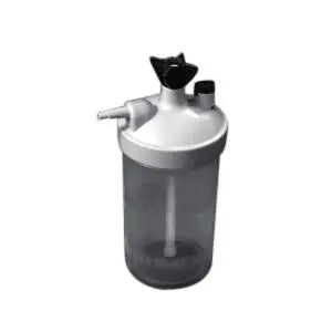 High Flow Dry Humidifier, 350cc Bubble, 6-15 Lpm - Ea/1