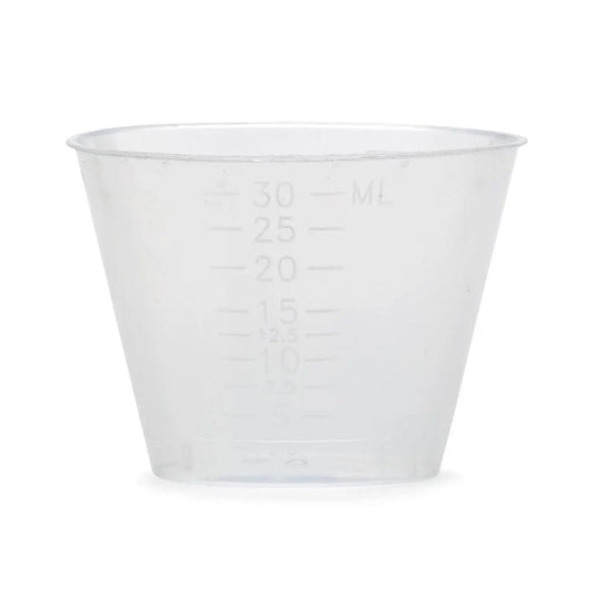 CS/5000 Medicine Cup Paper Portion Pleated Sides, 1oz (30ml)