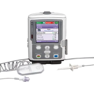 12/Bx Cadd Administration Set With Bag Spike, Flow Stop, Calmp, 0.2-Micron Air Eliminating Filter And One Way Check Valve W/Male Luer