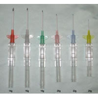 BX/50 PROTECTIV PLUS SAFETY IV CATHETER STRAIGHT HUB RADIOPAQUE (18G x 1 1/4")  ELECTROPOLISHED V-POINT NEEDLE  SECONDARY PUSH-OFF TAB CONTOURED HOUSING (GREEN) STERILE LATEX-FREE