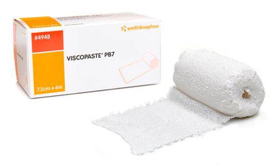 Viscopaste Pb7 Medicated Paste Bandage, Size 7.5cm X 6m - Ea/1