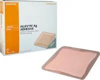 Allevyn Ag Adhesive Dressing, Size 7.5cm X 7.5cm - Box Of 10