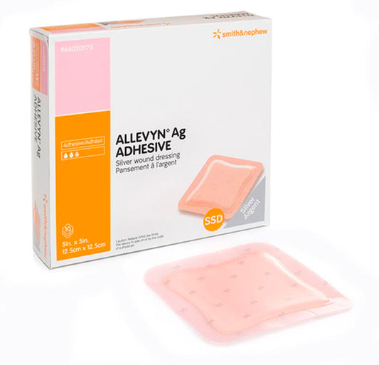 Allevyn Ag Adhesive Dressing, Size 17.5cm X 17.5cm - Box Of 10