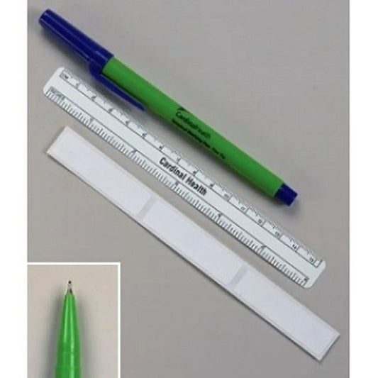 Cs/50 Surgical Skin Marker W/ Ruler Fine-Tip Sterile