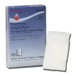 Kaltostat Calcium Alginate Wound Dressing, 1cm 19cm (4in X 8in) - Box Of 10