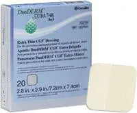 Duoderm Extra Thin Cgf Hydrocolloid Dressing, Sterile, 5cm X 2cm (2in X 8in) - Box Of 10