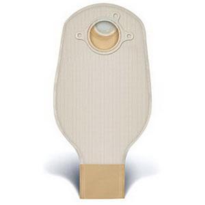 Natura® Two-Piece Drainable Pouch, Flange 1-1/2" (38mm), Opaque 12" (30.5cm), Tail Clip - Box Of 20